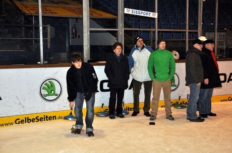 Timo Marx beim Abschuss | © Abteilung Eissport Timo Marx beim Abschuss | © Abteilung Eissport