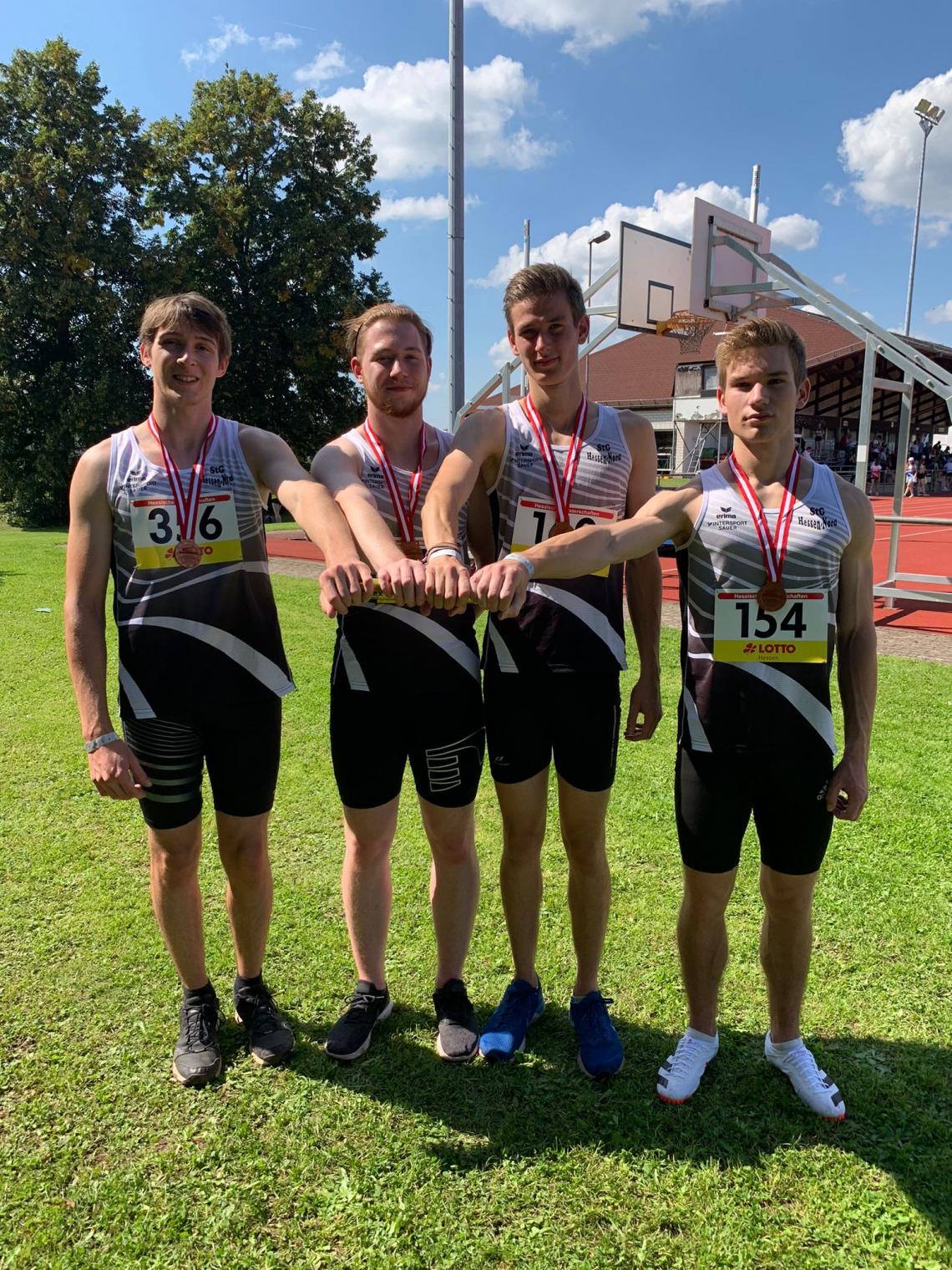 StG Hessen Nord Formation; 1. Laurin Faltis (KSV Baunatal) - 2. Paul Kirschner (TuSpo Borken - 3. Lukas Natusch und 4. Fabian Feldmann ( beide TSV 05 Remsfeld) StG Hessen Nord Formation; 1. Laurin Faltis (KSV Baunatal) - 2. Paul Kirschner (TuSpo Borken - 3. Lukas Natusch und 4. Fabian Feldmann ( beide TSV 05 Remsfeld)