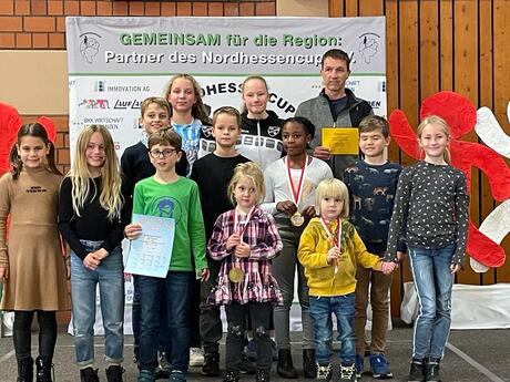 Die geehrten KSVler bei der NHC Siegerehrung