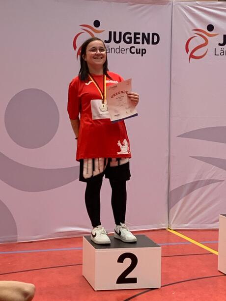 Lisa Marie Eishold mit Silber