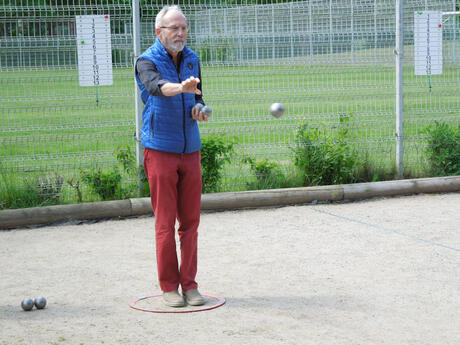 Boule-Spieler