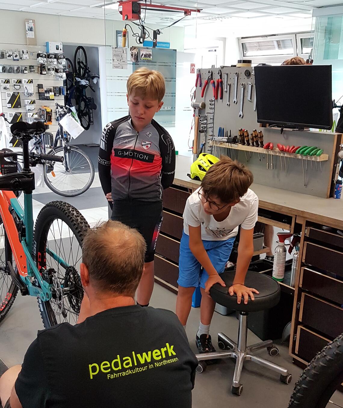 Service Workshop in der PEDALWERKstatt Service Workshop in der PEDALWERKstatt