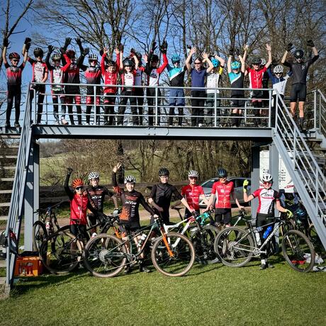 Hessische U13 zusammen mit dem Hessenkader U15/U17
