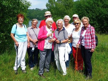 Die Minigruppe | © Abteilung Wandern | KSV Baunatal e.V. | 2019