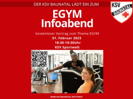 EGYM Infoabend, 1. Februar 2023