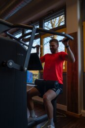 Training an der EGYM Gerätestraße 