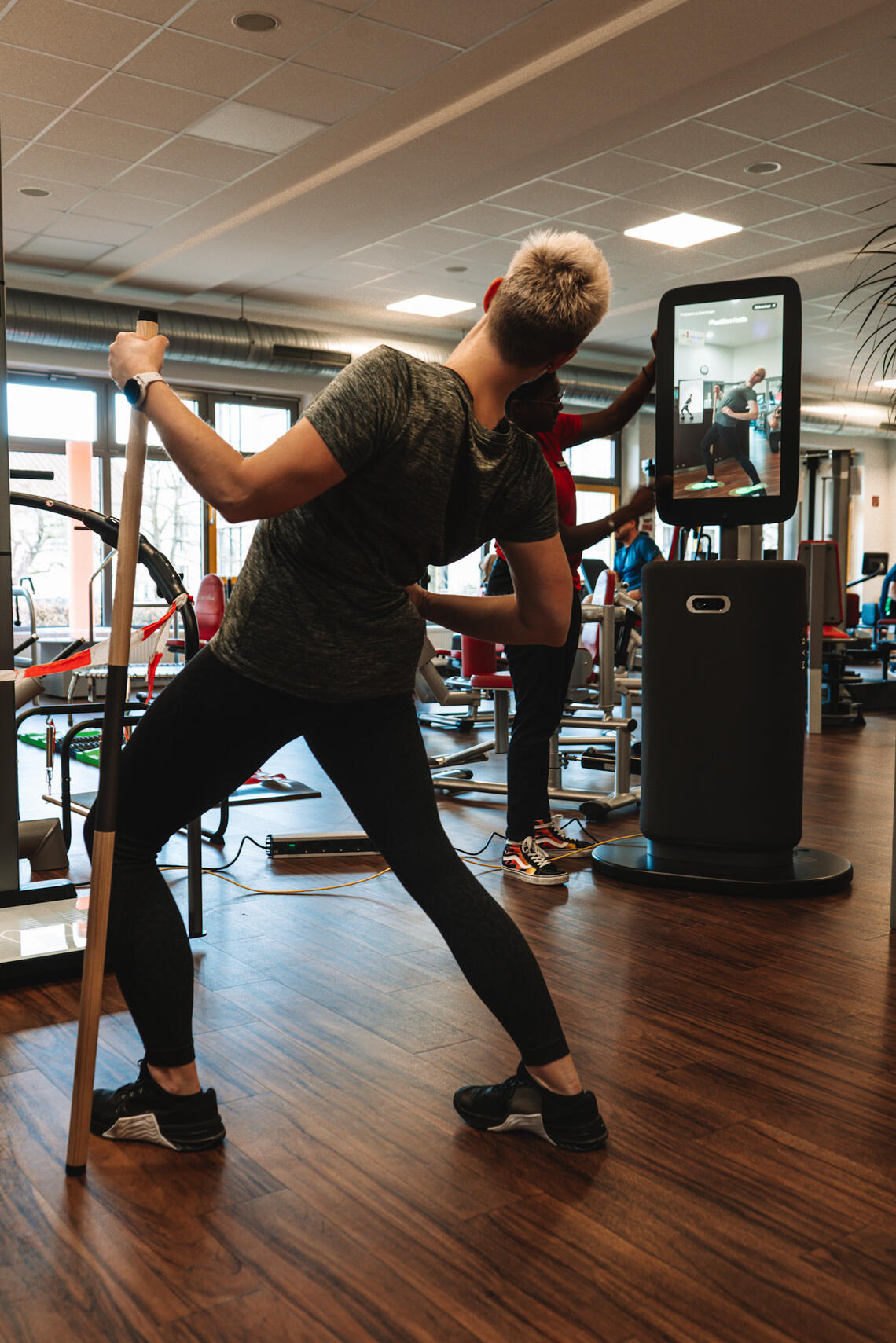 Flexibilitätsanalyse am Fitness HUB Flexibilitätsanalyse am Fitness HUB