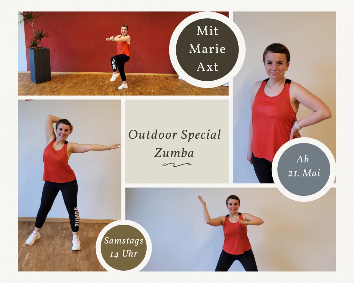 Outdoor Zumba Special mit Marie Outdoor Zumba Special mit Marie