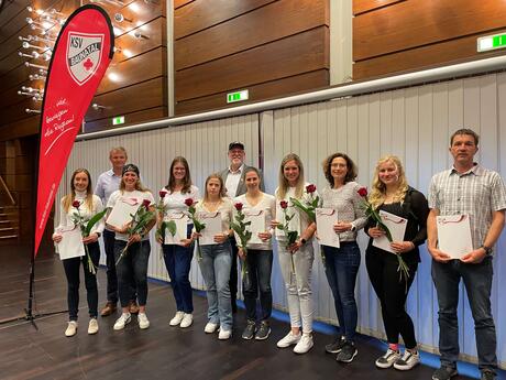 Geehrte Sportler Mitgleiderversammlung 2022