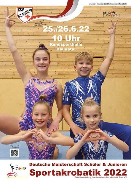 Deutsche Sportakrobatik Meisterschaften 2022 in Baunatal