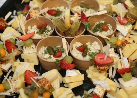 Leckeres Buffet der Firma DASA Catering