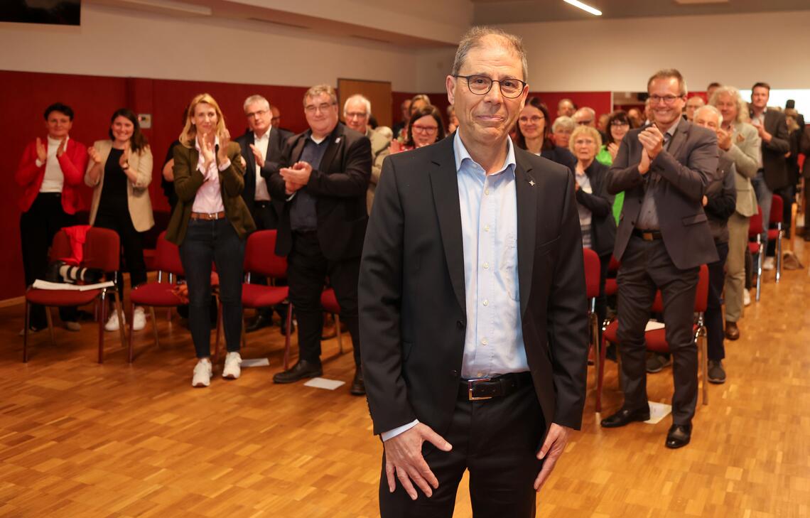 Standing Ovation für Friedrich Heintzemann Standing Ovation für Friedrich Heintzemann