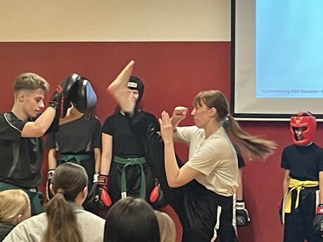 Fußkick Kickboxen